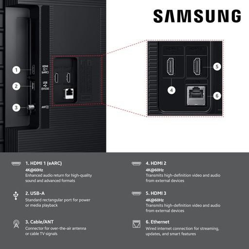 [UN75U8000FPCZE] TELEVISOR SAMSUNG UN75U8000FPCZE 75 PULG SMART TV LED UHD 4K/ HDMI/USB/BLUETOOTH/WIFI