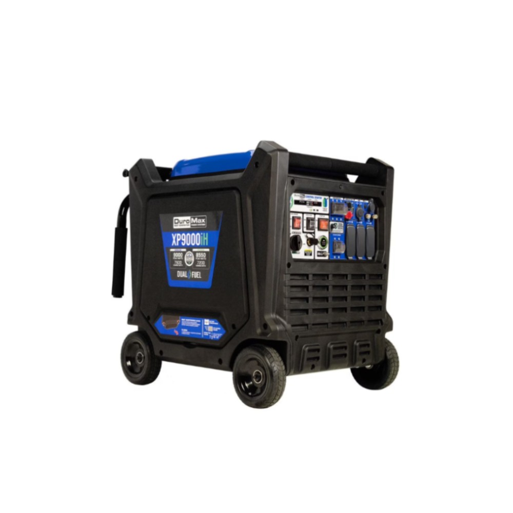 PROMO 2X1 GENERADOR DUROMAX/ PORTATIL XP9000IH INVERTER DUAL FUEL 9000W CO ALERT/ELECTRIC START