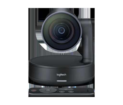 [960-001225] CAMARA LOGITECH/RALLY PLUS USB /90 GRADOS /ZOOM HD 15X /ULTRA HD 4K /2 ALTAVOCES / BASES MIC. /CON