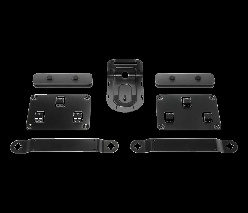SOPORTE LOGITECH/KIT DE MONTAJE PARA RALLY Y RALLY PLUS /SOP. ALTAVOZ /CAM. /HUB X 2 /ABRAZ. X 2