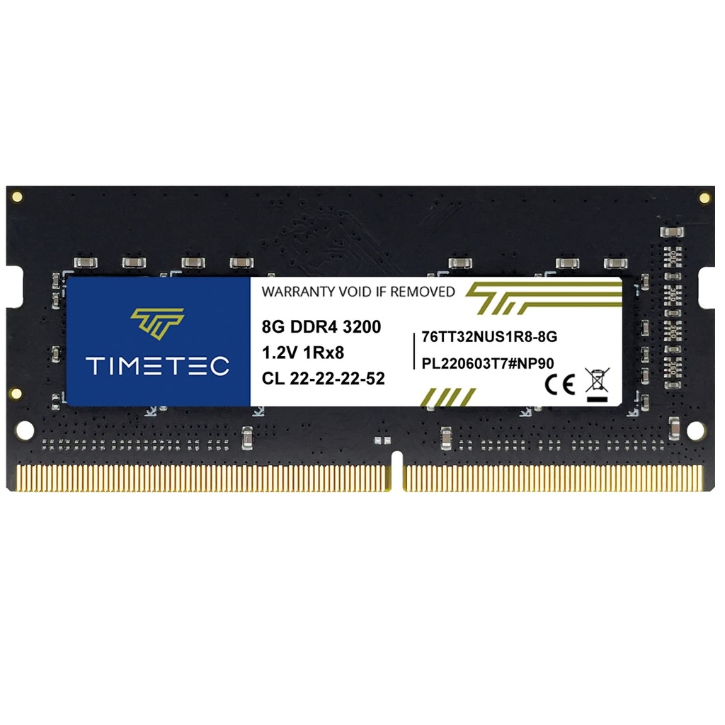 RAM GENERICOS – ASIA/TIMETEC DDR4 8GB 3200MHZ 260PINES SODIMM