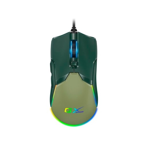 [31040009401] MOUSE GENIUS/GAMING SCORPION M700 ARMY GREEN RGB /6 BOTONES / DPI 800 A 7200