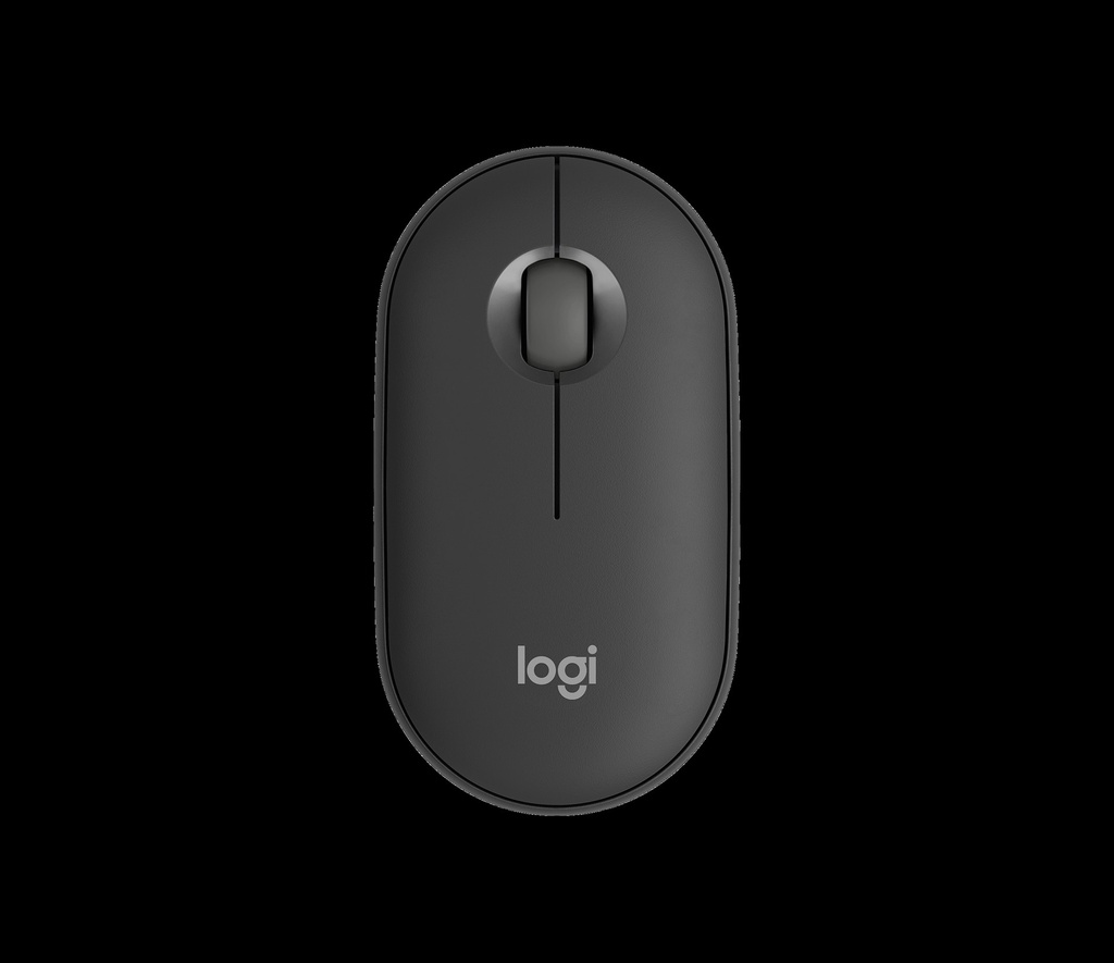 MOUSE LOGITECH/PEBBLE MOUSE 2 M350S/BLUETOOTH/3 BOTONES/SILENT TOUCH/MAX. 3 DISPOTVS/GRAPHITE LAT