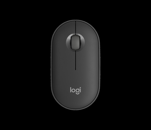[910-007049] MOUSE LOGITECH/PEBBLE MOUSE 2 M350S/BLUETOOTH/3 BOTONES/SILENT TOUCH/MAX. 3 DISPOTVS/GRAPHITE LAT