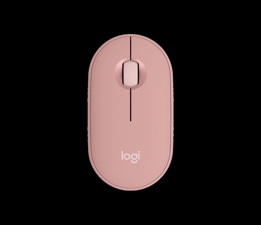 MOUSE LOGITECH/PEBBLE MOUSE 2 M350S/BLUETOOTH/3 BOTONES/SILENT TOUCH/MAX. 3 DISPOTVS/ROSE