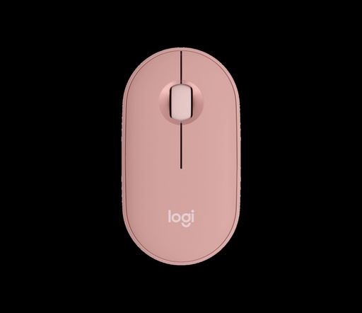 [910-007048] MOUSE LOGITECH/PEBBLE MOUSE 2 M350S/BLUETOOTH/3 BOTONES/SILENT TOUCH/MAX. 3 DISPOTVS/ROSE