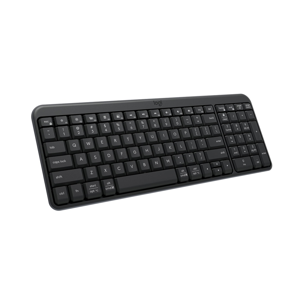 TECLADO LOGITECH/K250/COMPACTO/BLUETO OTH/WIRELESS/INCLY.NUM-PAD/AJUSTABLE 7GRADOS/OFF WHITE