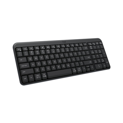 [920-013446] TECLADO LOGITECH/K250/COMPACTO/BLUETO OTH/WIRELESS/INCLY.NUM-PAD/AJUSTABLE 7GRADOS/OFF WHITE