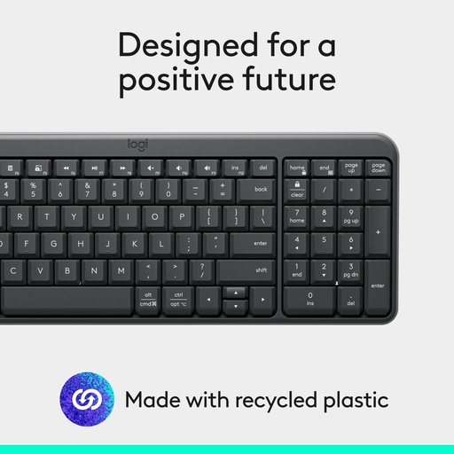 [920-013447] TECLADO LOGITECH/K250/COMPACTO/BLUETOOTH/WIRELESS/INCLY.NUM-PAD/AJUSTABLE 7GRADOS/ROSE