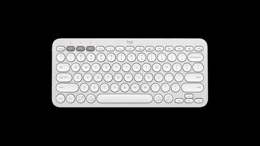 [920-011784] TECLADO LOGITECH/PEBBLE KEYS 2 K380S/BLUETOOHT/HASTA 3 DIPSTVOS/SPANISH LAYOUT/OFF WHITE