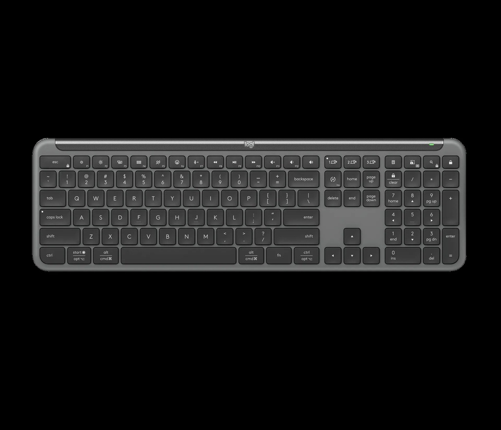 TECLADO LOGITECH/SIGNATURE SLIM K950/WIRELESS/INCLUY. NUM-PAD/AJUSTE HASTA 8GRADOS/HASTA 3 DISPOS