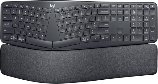[920-009845] TECLADO LOGITECH/ERGO K860/WIRELESS/ERGONOMICO/REPOSA MUNECAS/NEGRO