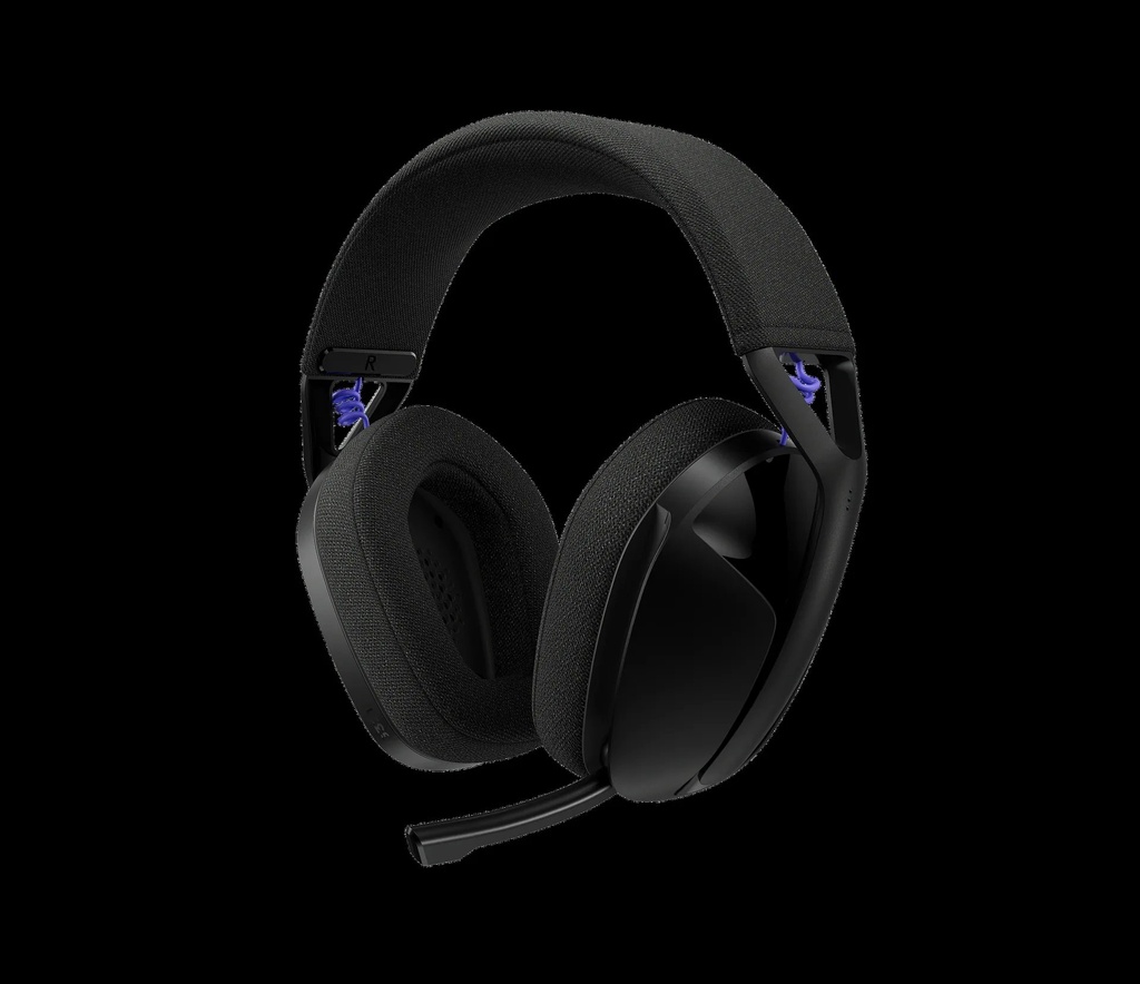 HEADSETS LOGITECH/G321/MIC 16KHZ/LIGHTSPEED 2.4 GHZ/BLUETOOTH/USB-C Y USB-A/NEGRO