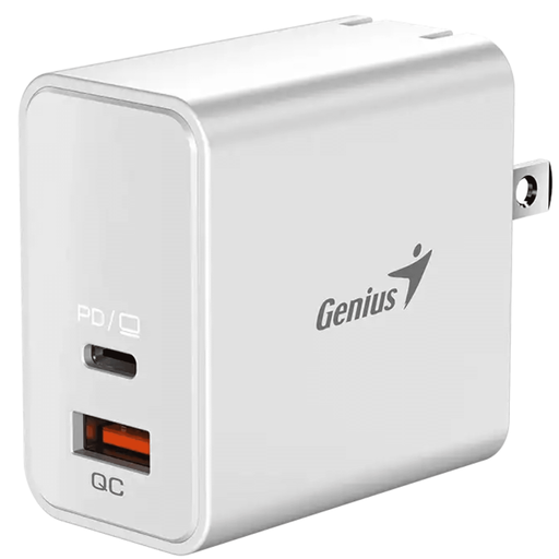 [32590010401] CARGADOR GENIUS/PD-65AC /GAN DE 65W /USB C PD3.0 /USB A QC3.0 /PORTATIL /TABLETA