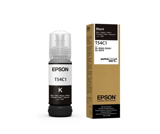 [T54C120] CONSUMIBLE/EPSON T54C NEGRO ULTRACHOME D6R-S SL-D570 70ML T54C120