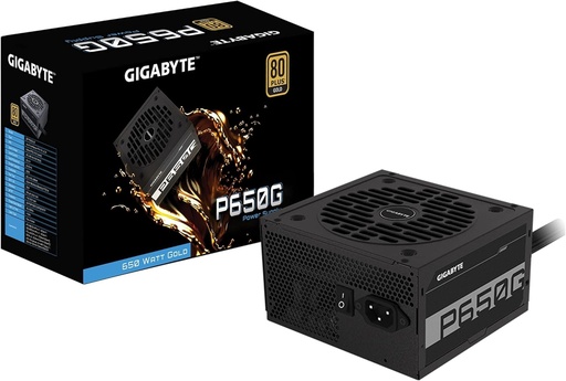 [GP-P650G-PG5] FUENTE GIGABYTE/P650G 80 PLUS GOLD ATX 12V 3.1 60HZ 28200-P65G5-1CUSR