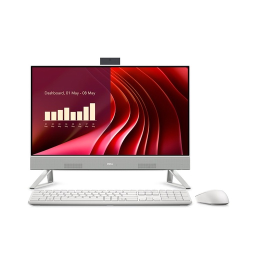 [8N5DF] COMPUTADOR ALL IN ONE DELL 8N5DF 23.8 PULG FHD ULTRA 7 265U 16GB DDR5 5600 512GB WIFI W11PRO 3Y