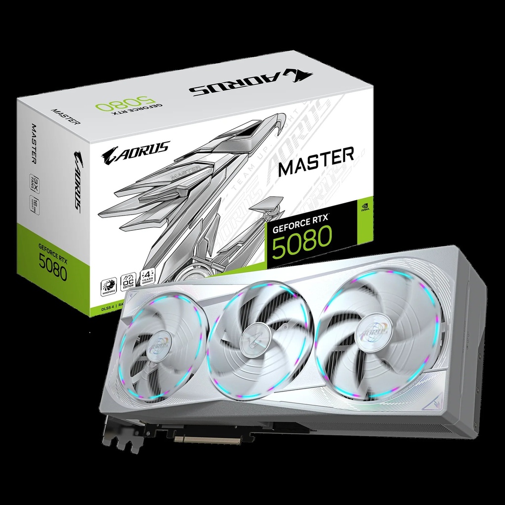 TARJETA DE VIDEO GIGABYTE/AORUS GEFORCE RTX5070 MASTER 12G GDDR7 PCIE 5.0 2715MHZ 28GBPS 750W