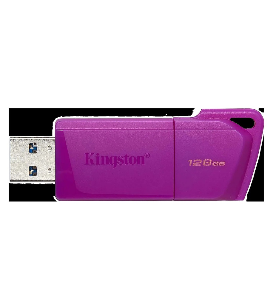 U2L128-7LP FLASHMEMORY KINGSTON/DATATRAVELER EXODIA M 128GB USB3.2 PURPLE