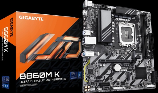 [B860M-K] MAINBOARD GIGABYTE B860M-K 2XDDR5 DIMM LGA1851 MICRO ATX