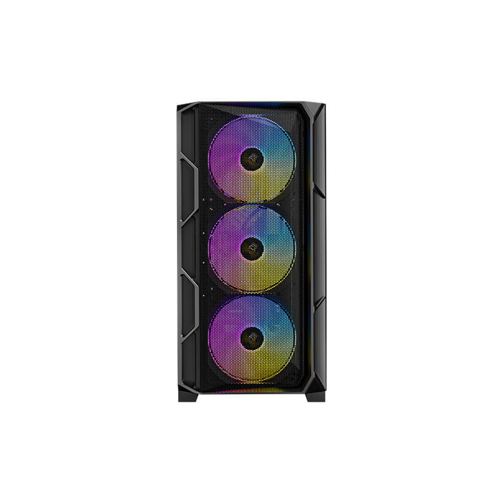 [AX1000ARGB] CASE ANTEC/AX1000 MID TOWER ARBG 3X140MM AT THE FRONT 1X140MM REAR 6PORT ARGB PWM FAN CONTROLLER