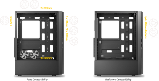 [S21-PROGENCORAX20EXTREME2026052212] CASE ANTEC/AX20 EXTREME MID TOWER RBG 3X120MM FIXED FRONT 1X120MM FIXED REAR 1X120MM FIXED PSU