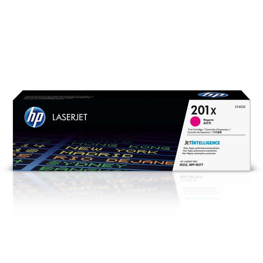 TONER HPINC 201X MAGENTA LASERJET M252/227W 2300 PAG CF403X
