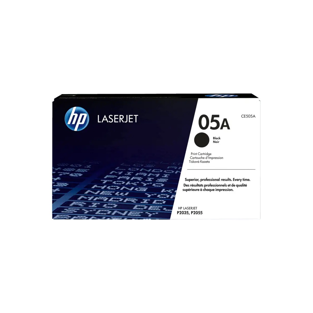 TONER HPINC 05A NEGRO LASERJET 2035/2055 DNX 2300 PAG CE505A