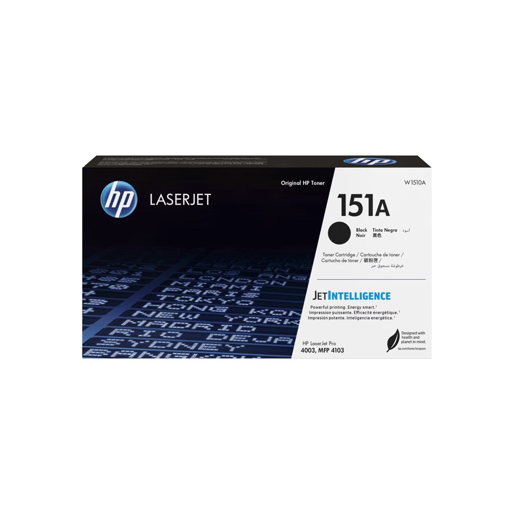 [W1510A] TONER HPINC 151A NEGRO LASERJET 4003/MFP4103 3050 PAG W1510A