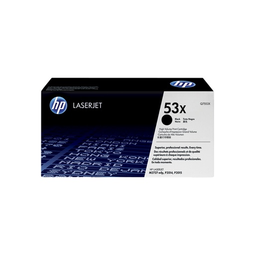 [Q7553X] TONER HP 53X NEGRO LASERJET P2015/2727 7000 PAG Q7553X