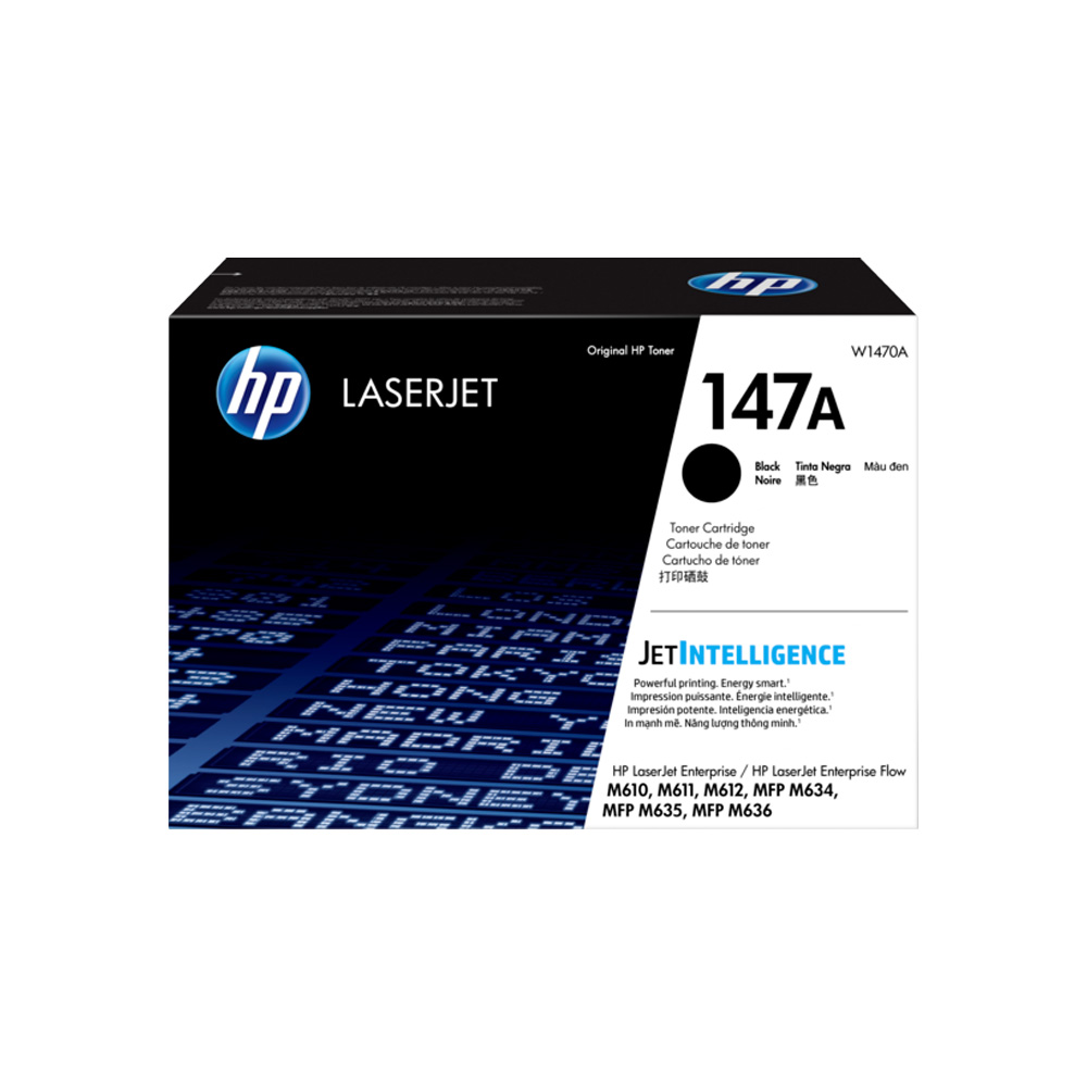CONSUMIBLE/HPINC 147A NEGRO LASEJET M610/M636 10500 PAG W1470A