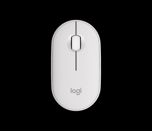 [910-007047] MOUSE LOGITECH/PEBBLE MOUSE 2 M350S/BLUETOOTH/3 BOTONES/SILENT TOUCH/MAX. 3 DISPOTVS/OFF WHITE