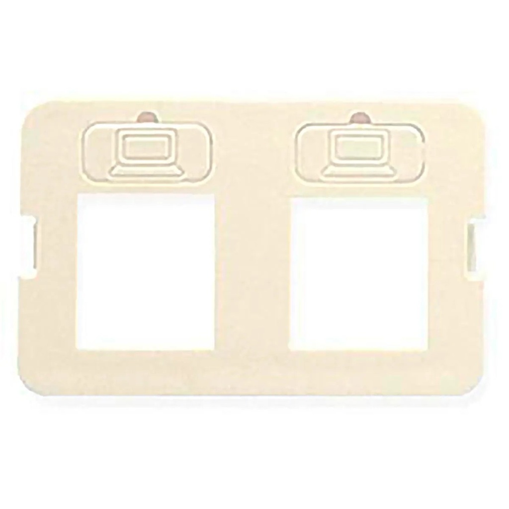 [SUMREDIC108BF2W] BEZEL ELITE 2 PORT FLAT BLANCO