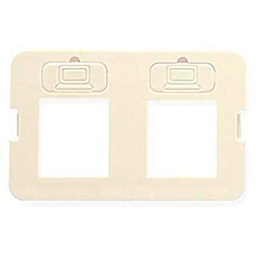 [SUMREDIC108BF2W] BEZEL ELITE 2 PORT FLAT BLANCO