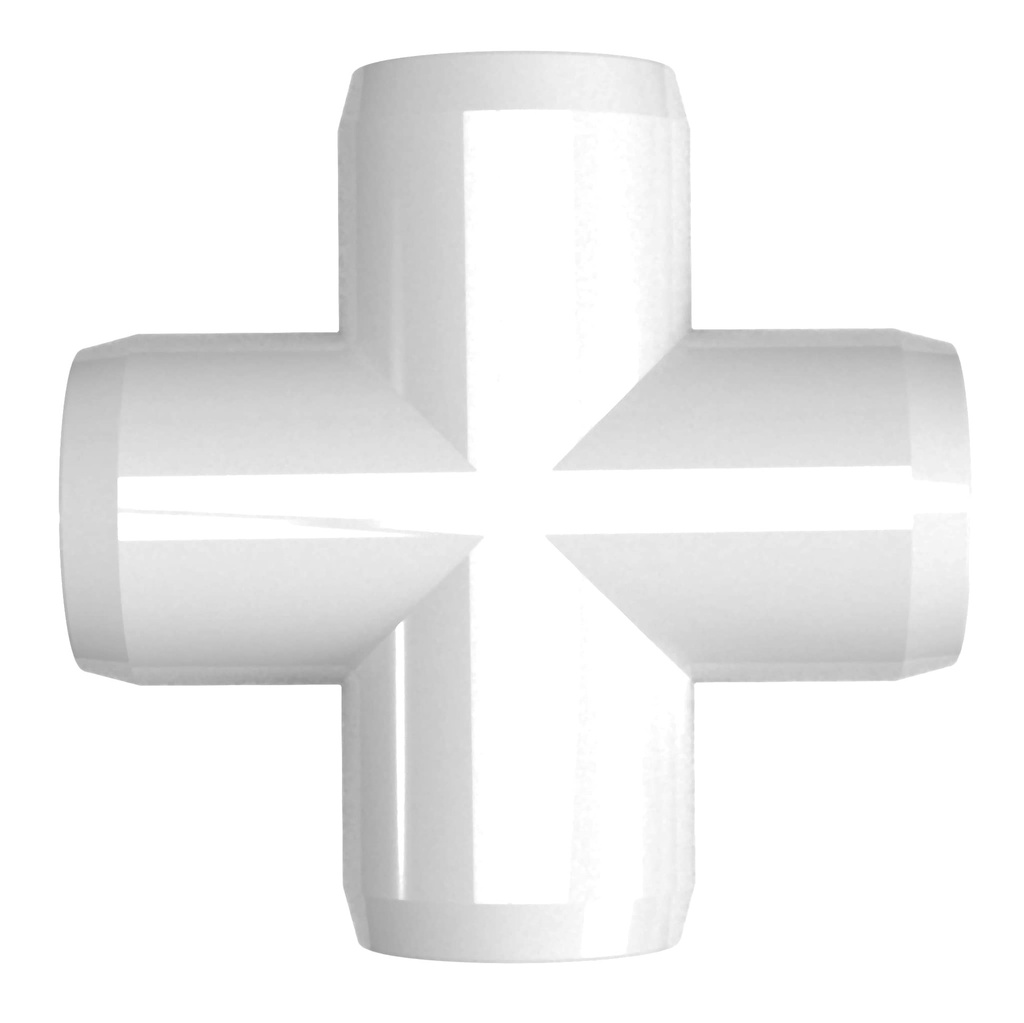 COVER BLANCO 1 1-4INC. JOINT 10 PC-BAG 94V-0 LOW VOLT