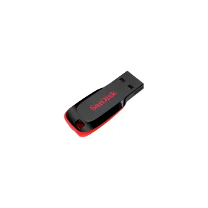 [FMESNDZ50B35016] FLASH MEMORY SANDISK 16GB Cruzer Blade USB-A 2.0 Black-Red