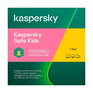 [SOFKASSAFE-KIDS] ANTIVIRUS KASPERSKY SAFE KIDS 1Y