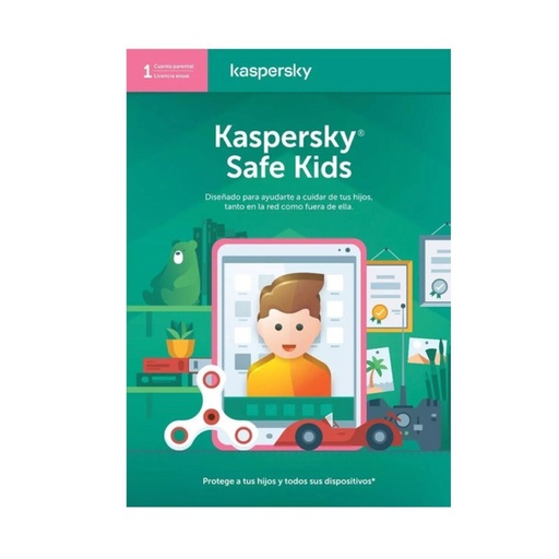 [SOFKASSAFE-KIDS] ANTIVIRUS KASPERSKY SAFE KIDS 1Y