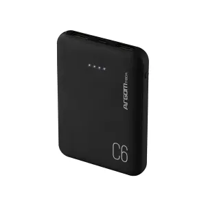 [ADAARGPB-1136BK] POWER BANK ARGOM 6000 ARG-PB-1136 WITH CABLE NEGRO