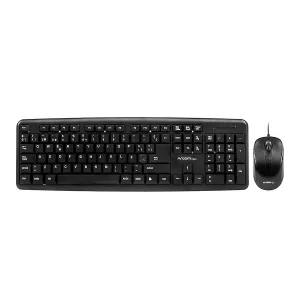 [KEYARGARGKB7418] COMBO TECLADO-MOUSE ARGOM ARG-KB-7418 USB NEGRO