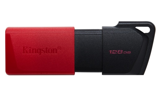 [FMEKINDTXM128GK] FLASH MEMORY KINGSTON DATA TRAVELER EXODIA M 128GB USB 3.2 BLACK-RED