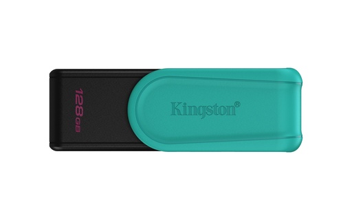 [FMEKINDTXS128GK] FLASH MEMORY KINGSTON 128GB DATA TRAVELER EXODIA S USB 3.2 BLACK-TURQUOISE
