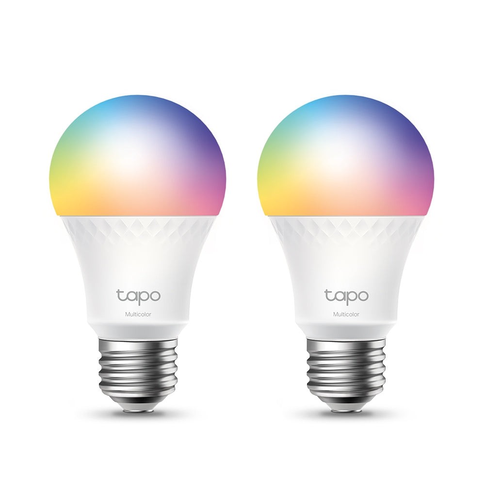 [ACCTPLTPL535E2P] FOCO INTELIGENTE TP-LINK TAPO SMART WIFI LIGHT MULTICOLOR 1055 LUM. CONTROL POR VOZ (2 PACK)