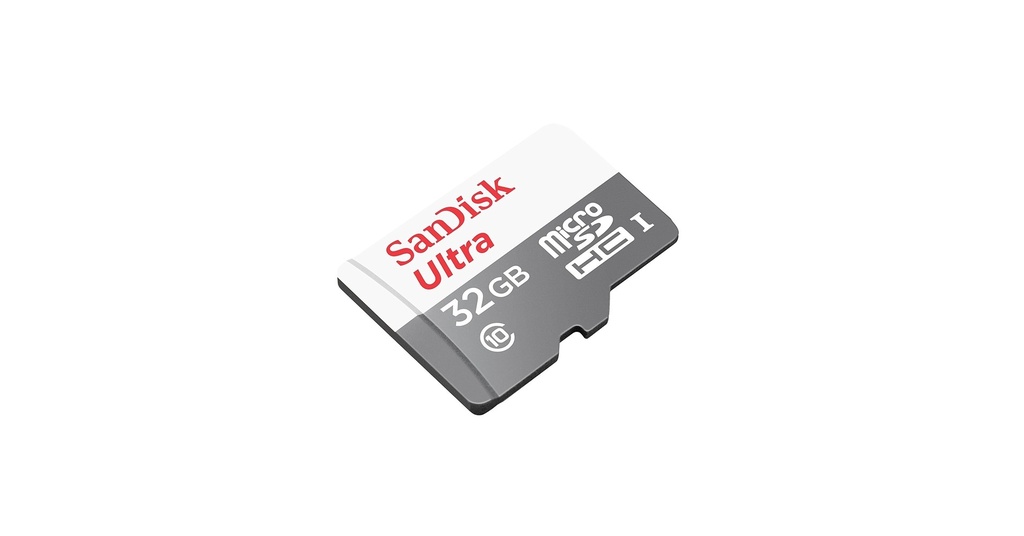 [MEMSNDUNR32GCN3] Memory Sandisk microSDHC 32GB ULTRA wAdapter USH-1 C10 Android 100MB