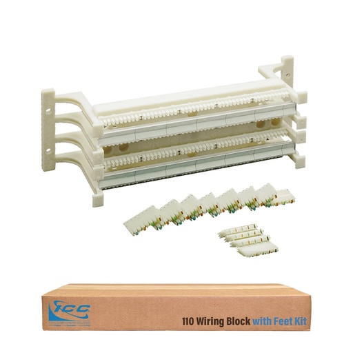 [SUMREDIC110W100] BLOCK IC110 CAT 5E W-FEET KIT 100 PAIR