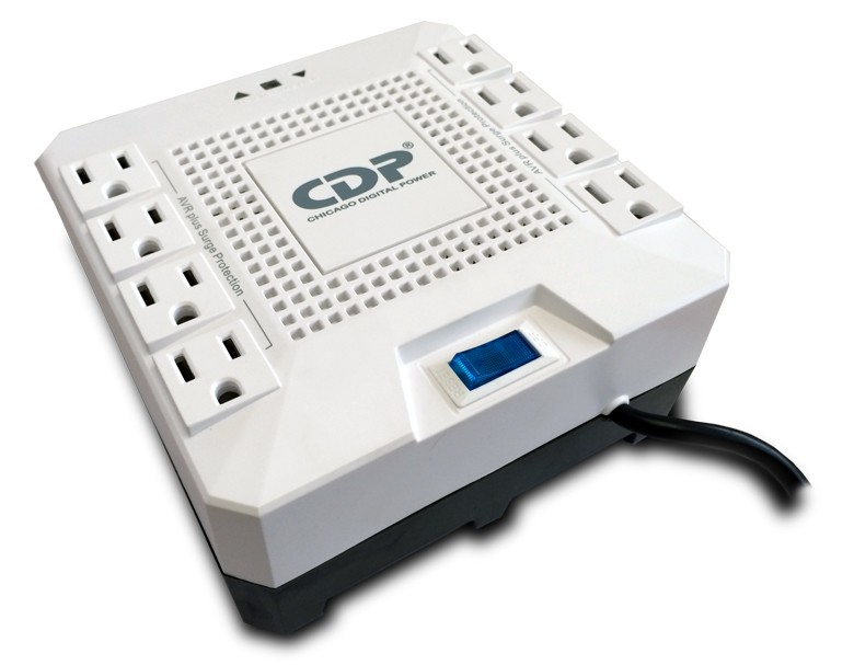 REGULADOR CDP AVR1808 1800VA-1000W 8 Outlets NEMA-15R 120V