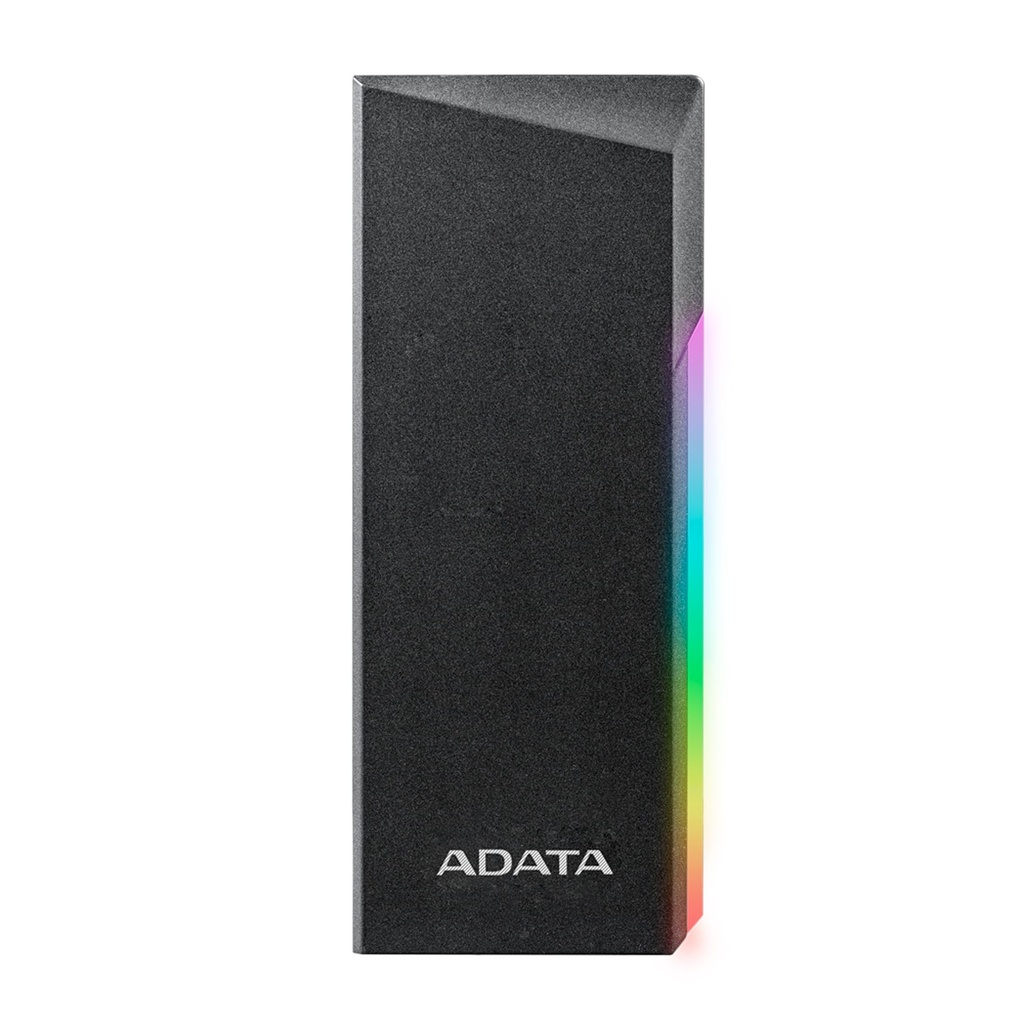 CASE ADATA FOR HDD-SSD EC700G M.2 PCIESATA USB3.2 GEN2 WITH RGB LIGHTING