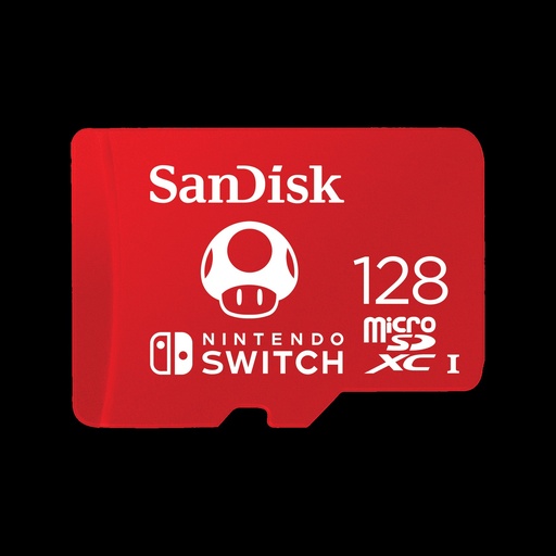 [MEMSNDXAO128GGN] Memory Sandisk micro-SDXC 128GB 100MBs with Licencia Nintendo Switch