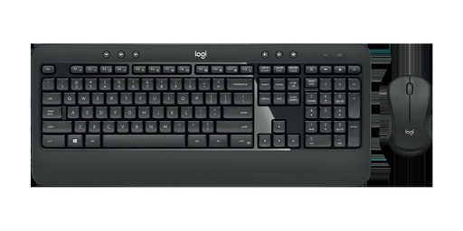 [KEYLOG920008673] TECLADO-MOUSE COMBO LOGITECH MK540 NEGRO ADVANCED WIRELESS USB UNIFYING PLUG AND PLAY