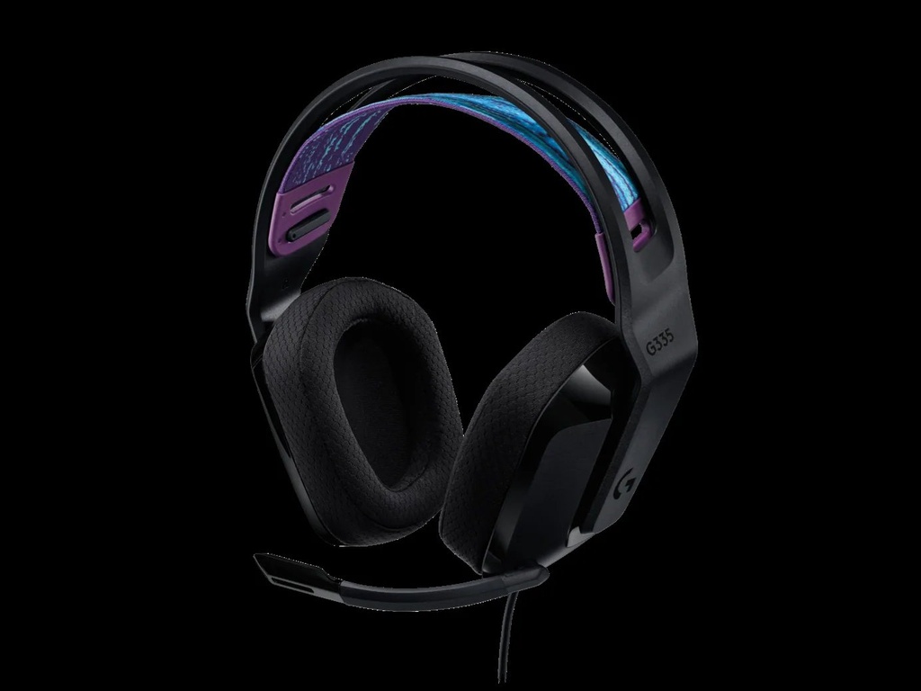 HEADSET LOGITECH GAMING G335 WIRED STEREO FOR PC PS4-5 XBOX BLANCO